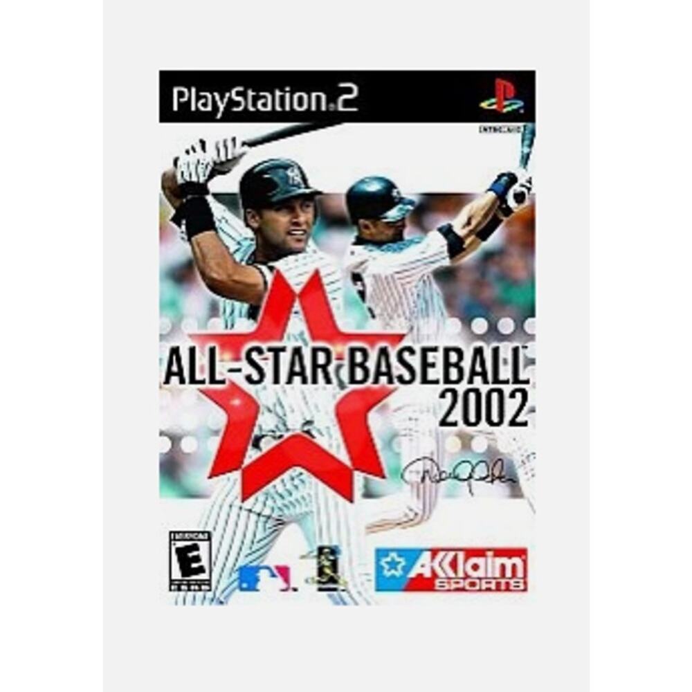 All-Star Baseball 2002 (Sony PlayStation 2) CIB. NEW CASE. TESTED. RESEALED